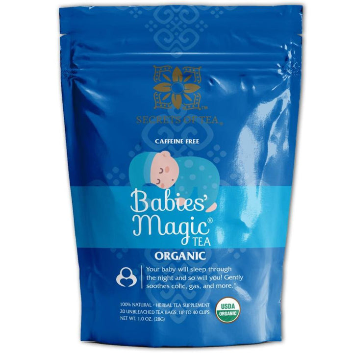 Babies Magic Tea: Pediatrician-Recommended Natural Relief for Baby Colic and Gas 4 Pak