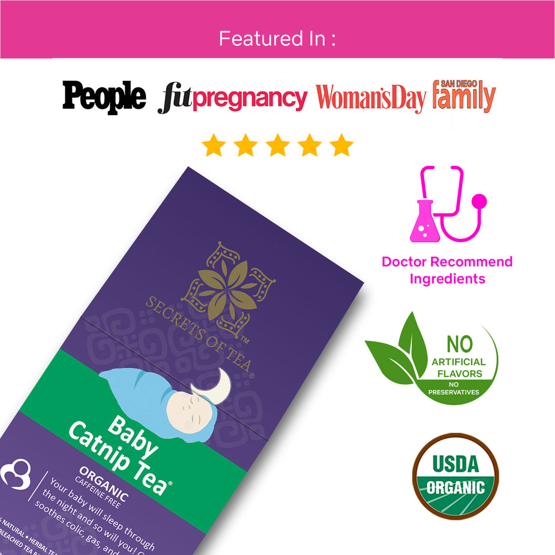 Catnip Tea for Babies- All Natural Colic Relief