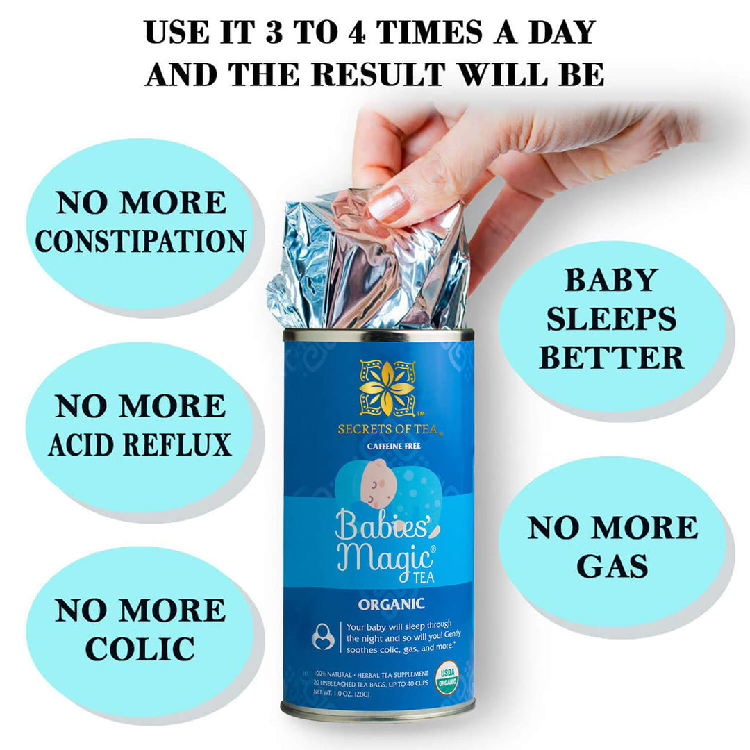 Babies Magic Tea: For Infant Colic and Gas