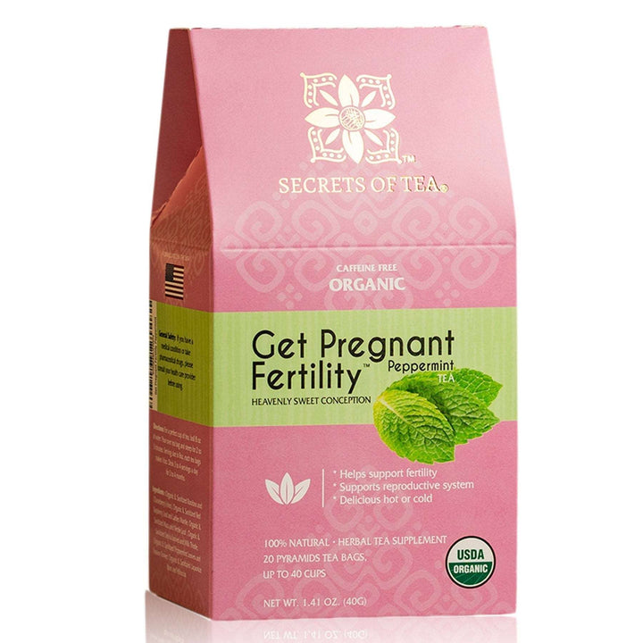 Fertility Tea For Women Peppermint - Buy 3 Get 1 Free - Secrets Of Tea