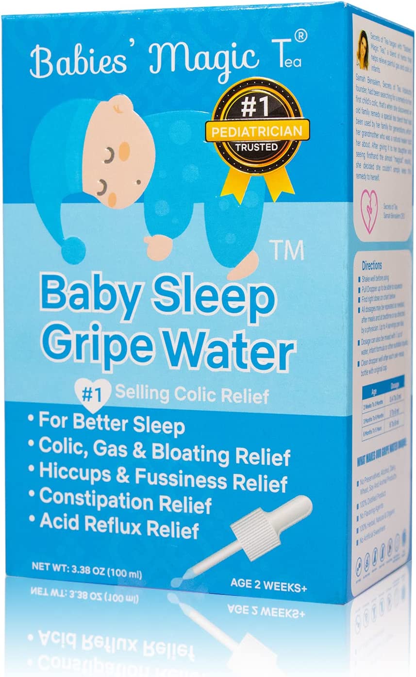 Babies Magic T Gripe Water for Baby Sleep, Colic and Gas Relief - Secrets Of Tea