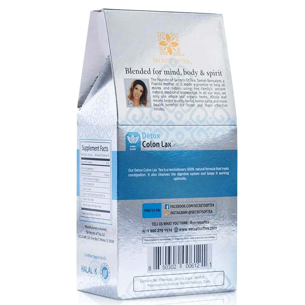 Detox Colon Lax Tea - Secrets Of Tea